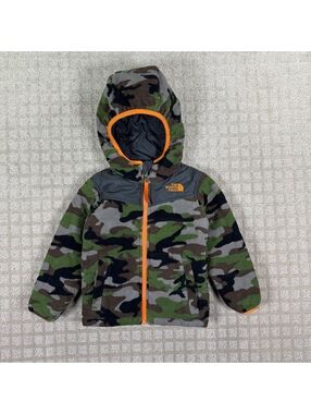 The North Face Toddler Camouflage Hood Reversible Jacket 2T